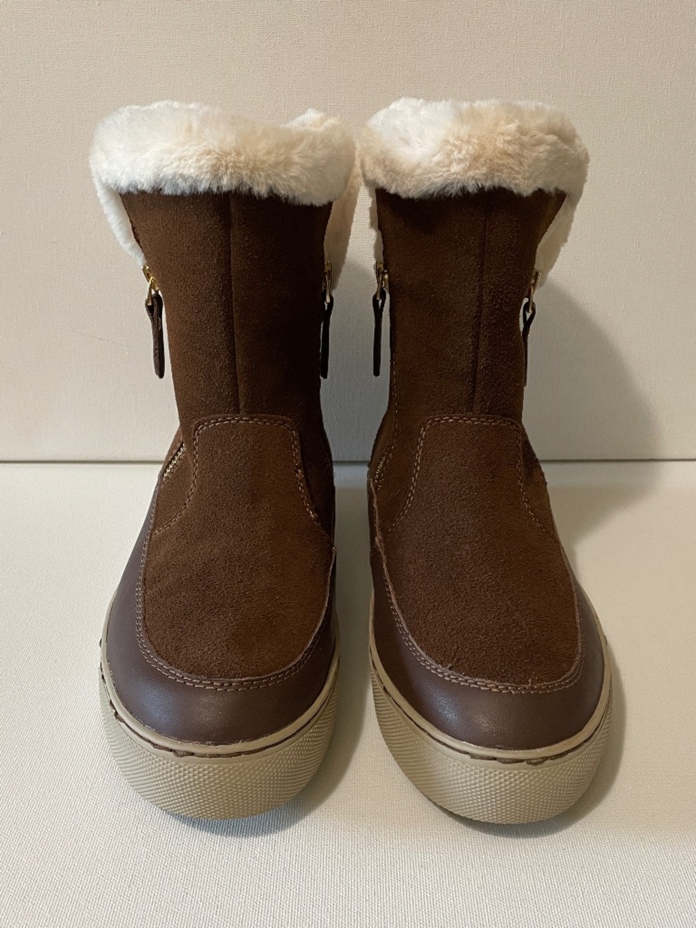 Cougar "Dresden" Women's Size 8 Waterproof Brown Suede & Leather Boots (EUC)